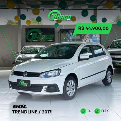 VOLKSWAGEN GOL 1.0 12V MPI TOTALFLEX TRENDLINE 4P MANUAL VOLKSWAGEN GOL 1.0 12V MPI TOTALFLEX TRENDLINE 4P MANUAL